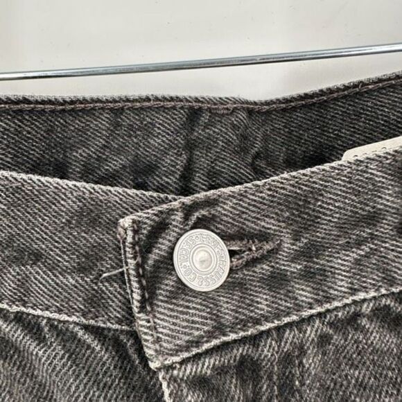 Vintage Y2K Levi’s 550 Charcoal‎ Black Size Women’s size 12 - Picture 5 of 16